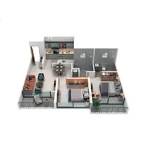 2 BHK Layout