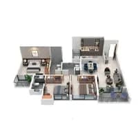 3 BHK Layout