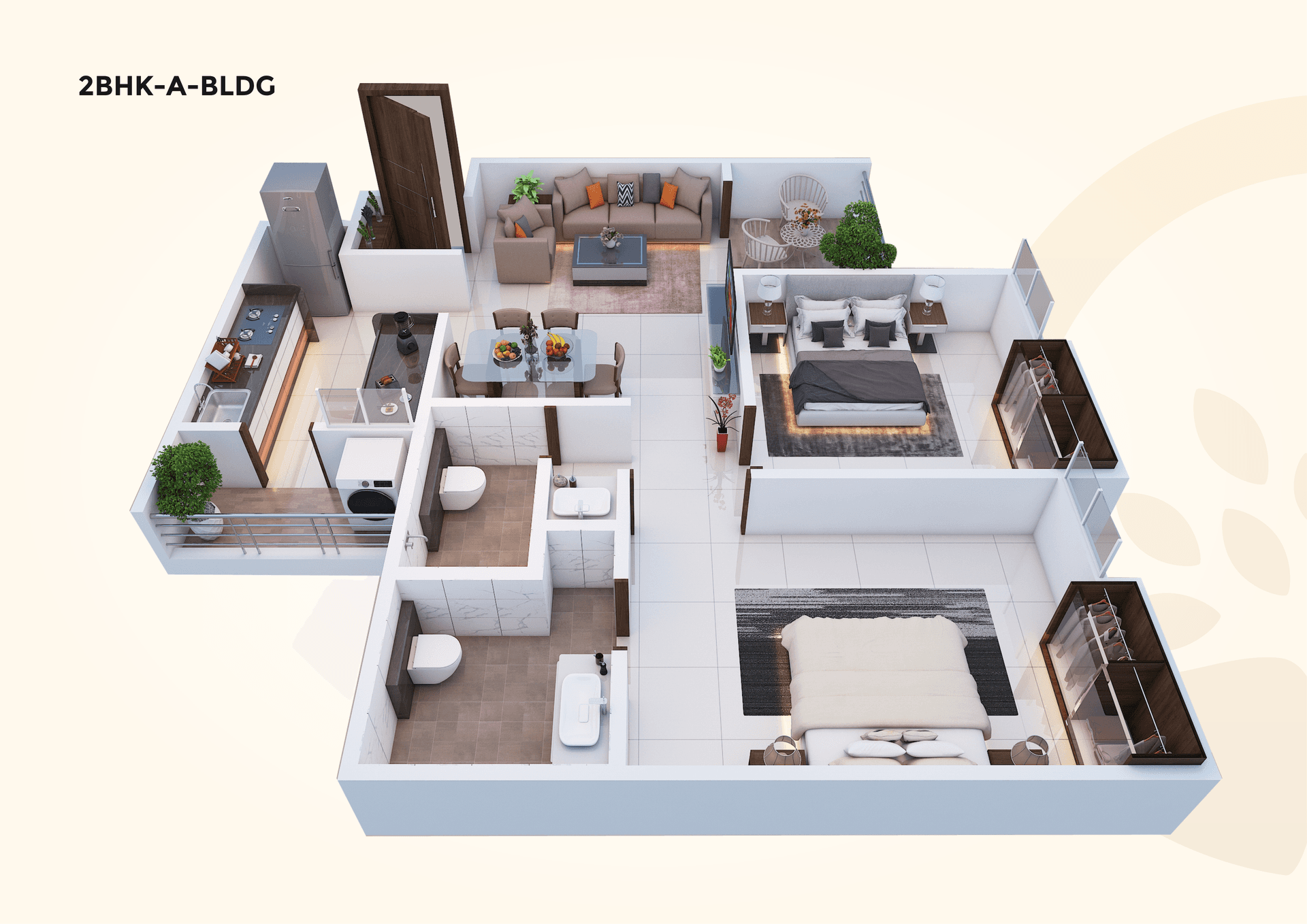 2 BHK Layout