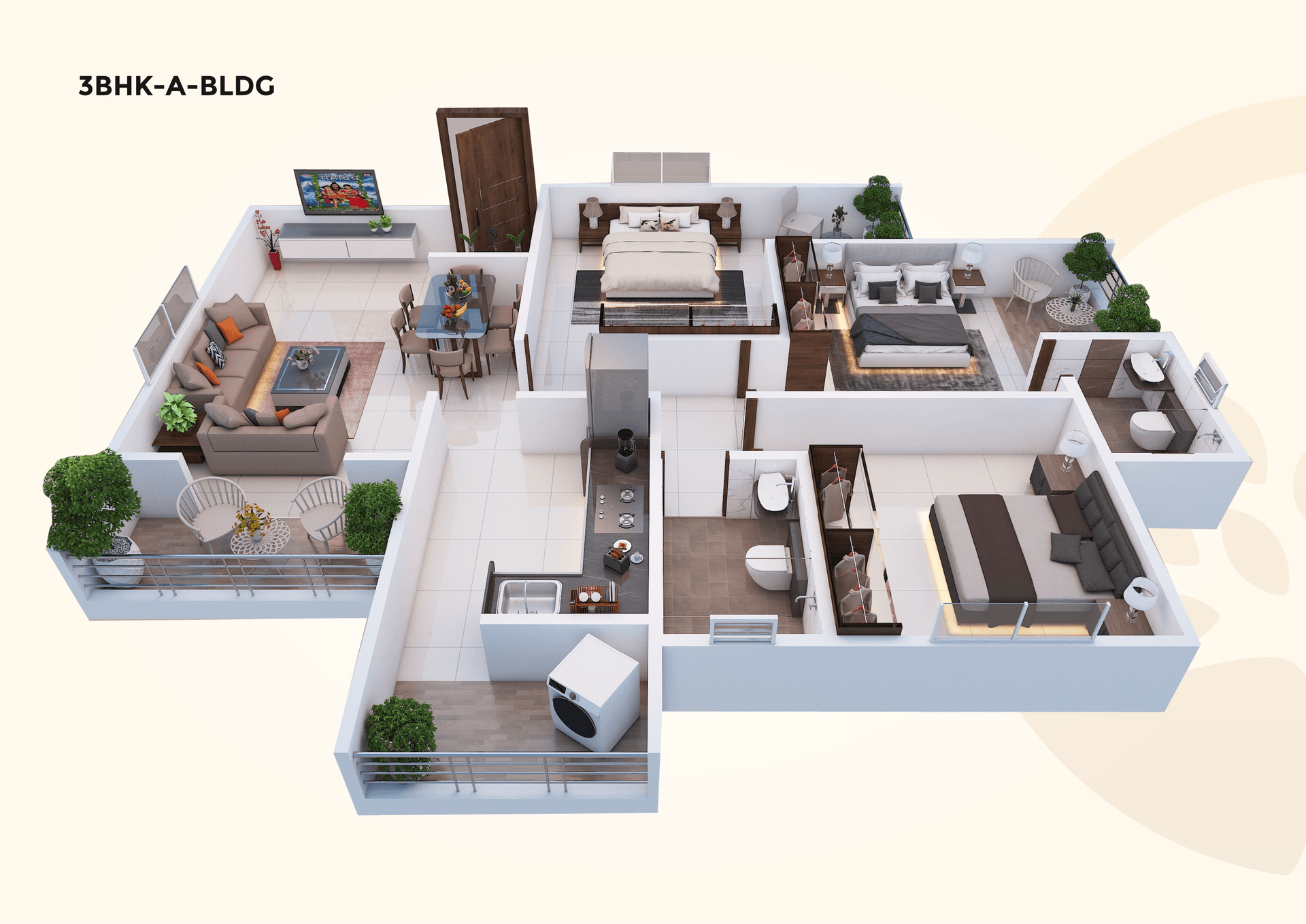 3 BHK Layout